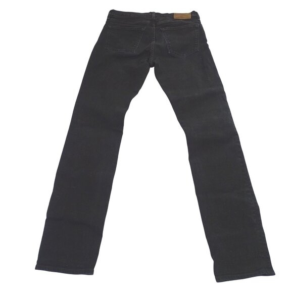J Crew 484 Slim Black Skinny Jeans Men Size 32 x 34 Denim Zipper Fly Casual - Picture 3 of 14